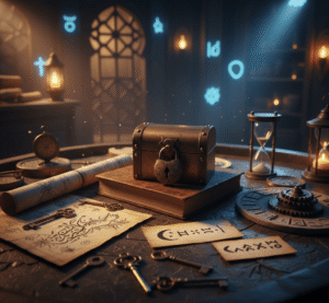 تفاصيل-ألغاز-وصناديق-مقفلة-داخل-تجربة-Unknown-Escape-Room-في-السعودية