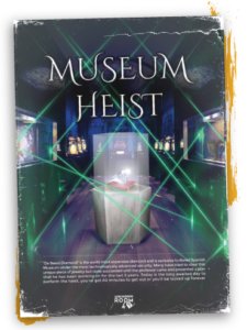 Museum Heist escape room theme at Unknown Escape Game Al Khobar Museum Heist escape room theme at Unknown Escape Game Al Khobar