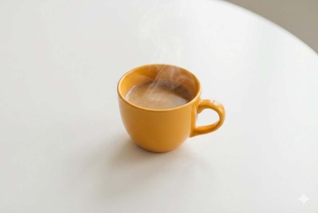 Happy employee in comfortable environment